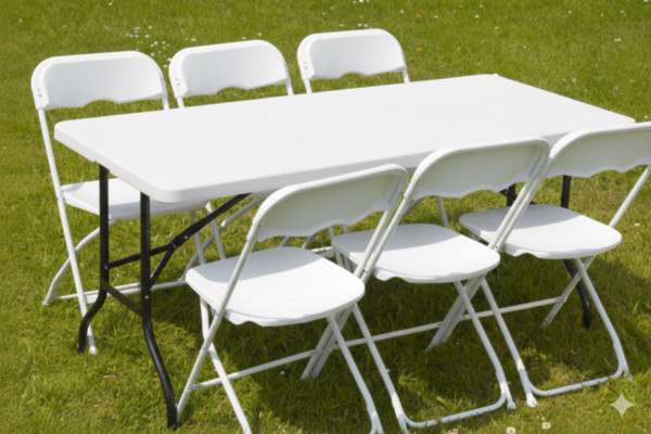 Tables et chaises - Mobilier & Art de la table - Location de barnum Hugo Roué 29