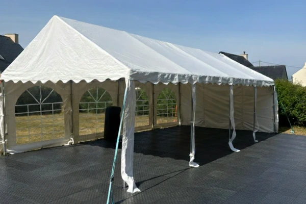 Plancher dalle plastique rigide